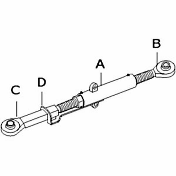 Aftermarket Top Link Assembly - Fits CAT 3 Fits John Deere 7610 7710 7800 7810 7200 7700 740 RE43703